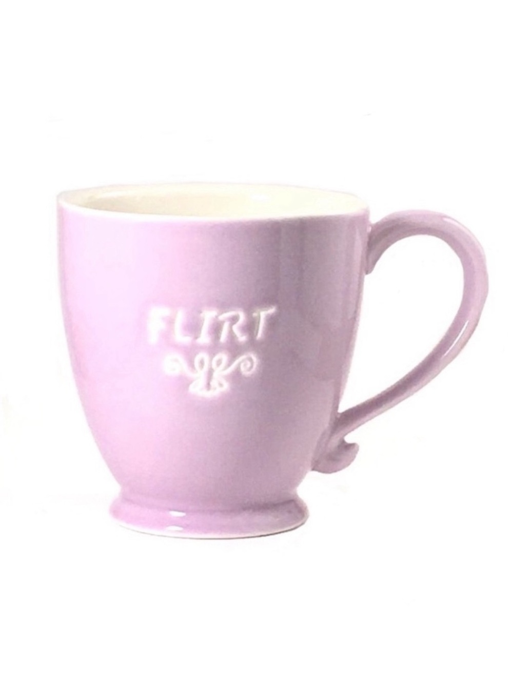 Starbucks 2006 Collectable Purple Lavender FLIRT Glazed Mug